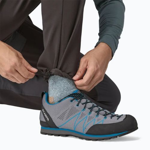 Pantaloni da trekking alpino Patagonia Terravia da uomo, nero