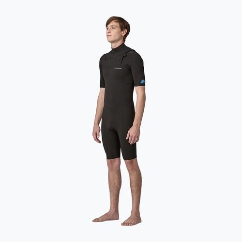 Tuta da nuoto Patagonia Yulex Regulator Lite FZ Spring Foam Uomo Nero