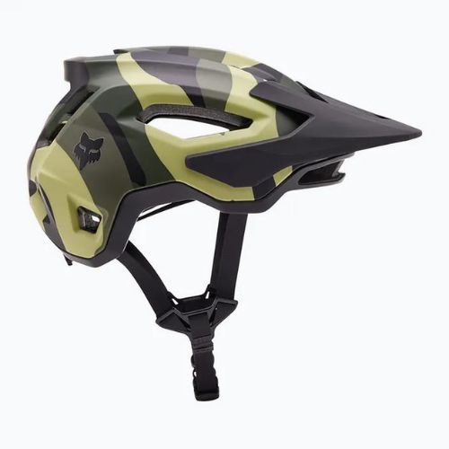 Casco da bici Fox Racing Speedframe Camo verde mimetico