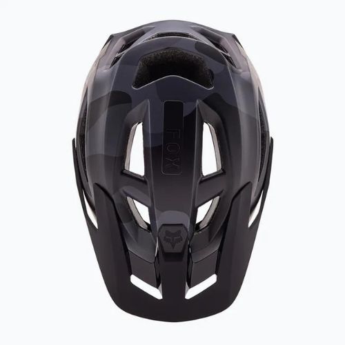 Fox Racing Speedframe Camo casco da bici nero camo