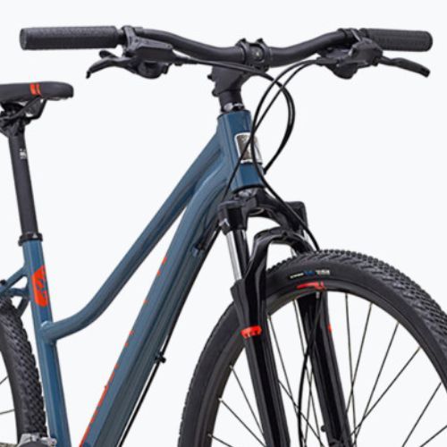 Bicicletta da cross Marin San Anselmo DS2 donna 700C grigio lucido/arancio