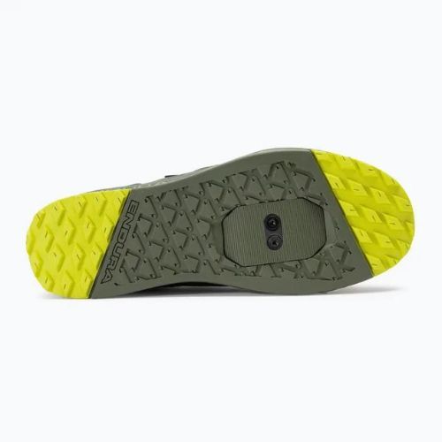 Scarpe da ciclismo MTB da uomo Endura MT500 Burner Clipless verde bosco