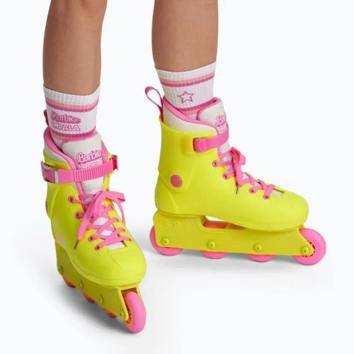 Pattini a rotelle da donna IMPALA Lightspeed Inline Skate Barbie giallo brillante