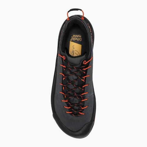 Scarpa da avvicinamento da uomo La Sportiva TX4 Evo GTX carbonio/pomodoro ciliegia