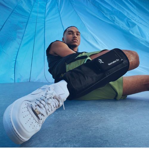 Dispositivo di rigenerazione delle gambe Normatec Go nero