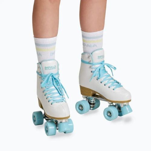 Pattini a rotelle da donna IMPALA Quad Skate bianco ghiaccio