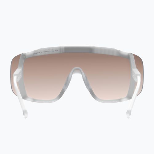 Occhiali da sole POC Devour transp crystal/clarity trail/partly sunny silver