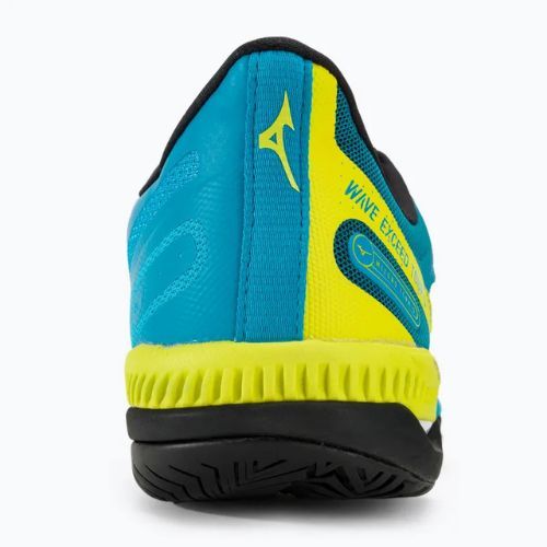 Scarpe da tennis da uomo Mizuno Wave Exceed Tour 5 AC è blu/bolt2 neon/nero