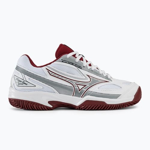 Scarpe da tennis da donna Mizuno Break Shot 4 CC bianco/cabernet/papyrus