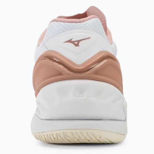 Scarpe da pallamano da donna Mizuno Wave Stealth Neo bianco/rosa/bianco neve