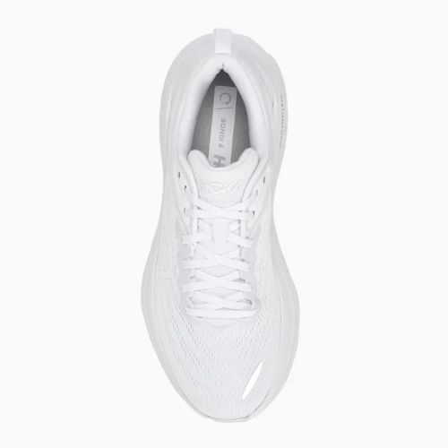 Scarpe da corsa da uomo HOKA Bondi 8 bianco/bianco