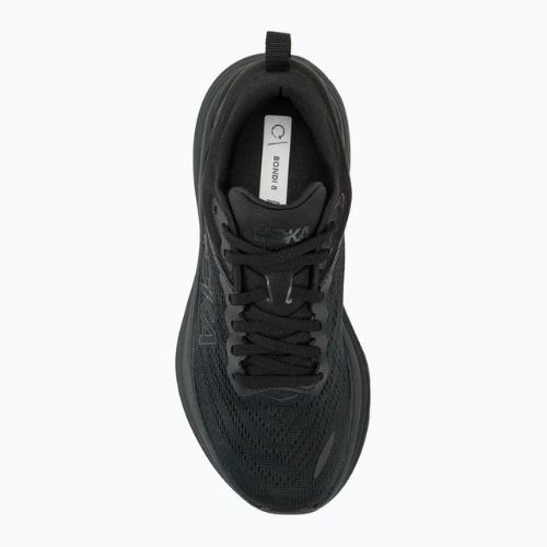 Scarpe da corsa da donna HOKA Bondi 8 nero/nero