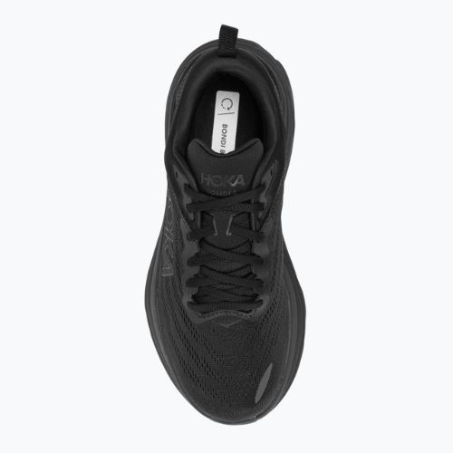 Scarpe da corsa da uomo HOKA Bondi 8 Wide nero/nero