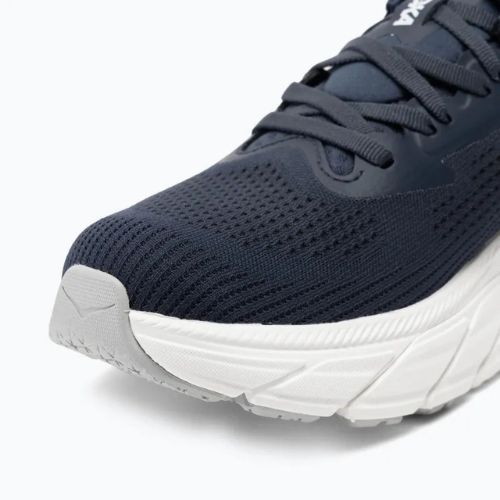 Scarpe da corsa da uomo HOKA Arahi 7 spazio esterno/bianco