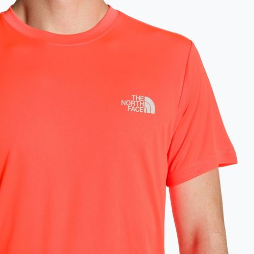 Maglietta da allenamento da uomo The North Face Reaxion Red Box, fiamma viva