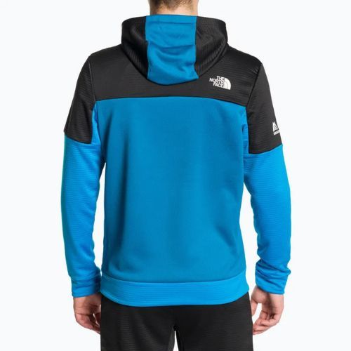 Felpa da uomo The North Face Ma Full Zip skyline blu/nero