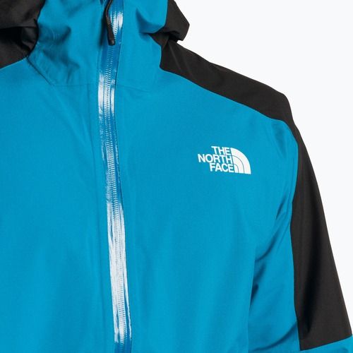 Giacca da pioggia da uomo The North Face Sheltered Creek 2,5 L blu adriatico/nero
