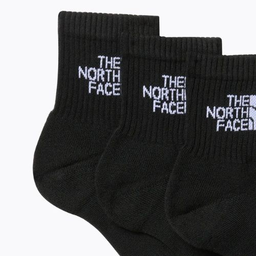 The North Face Multi Sport Cush Quarter Sock calzini da trekking 3 paia nero