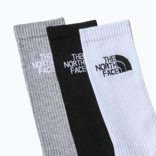 The North Face Multi Sport Cush Crew Sock 3 paia di calzini da trekking neri assortiti