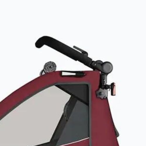 Rimorchio per bicicletta Qeridoo Sportrex 2 rosso cayenne