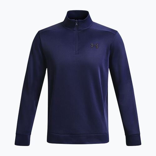 Felpa da allenamento Under Armour Fleece 1/4 Zip midnight navy/nero da uomo