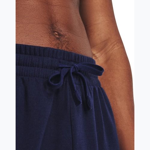 Pantaloni da allenamento Under Armour Rival Fleece da uomo blu notte/bianco