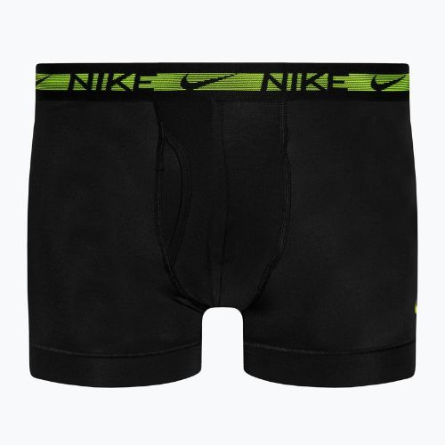 Boxer da uomo Nike Dri-FIT Ultra Stretch Micro Trunk 3 paia nero/volt/blu/rosso