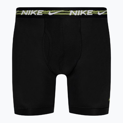 Boxer da uomo Nike Dri-FIT Ultra-Stretch Micro Brief 3 paia laser fucsia/blu/nero