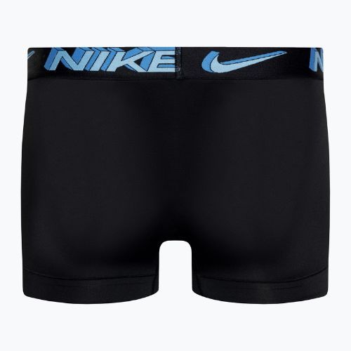 Nike Dri-Fit Essential Micro Trunk boxer da uomo 3 paia verde stadio/rosa/ nero 3d