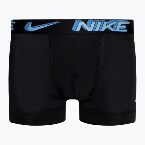 Nike Dri-Fit Essential Micro Trunk boxer da uomo 3 paia verde stadio/rosa/ nero 3d