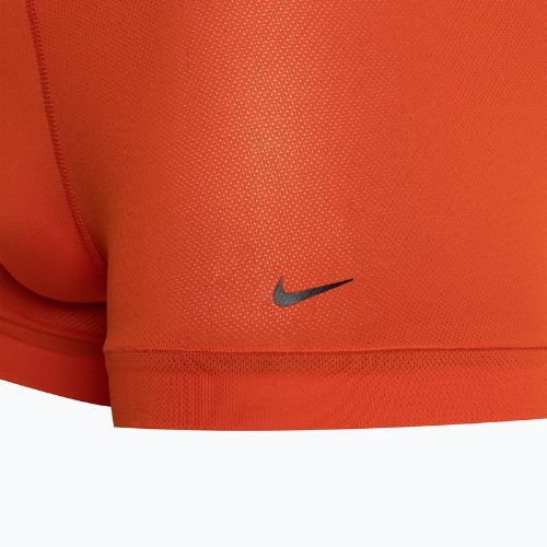 Boxer da uomo Nike Dri-FIT Cotton Trunk 3 paia rosso picante/fucsia laser/nero