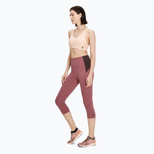Leggings On Movement 3/4 ciliegia/ox da donna