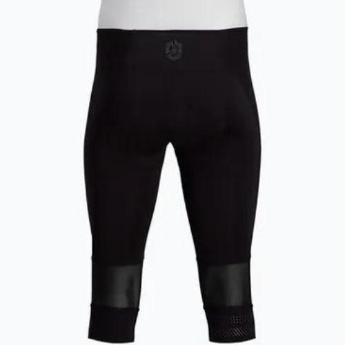 Pantaloncini da ciclismo SILVINI Alvo 3/4 Bib nero/bianco per uomo