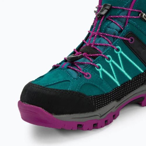 Scarponi da trekking per bambini CMP Rigel Mid lago/rosa fluo