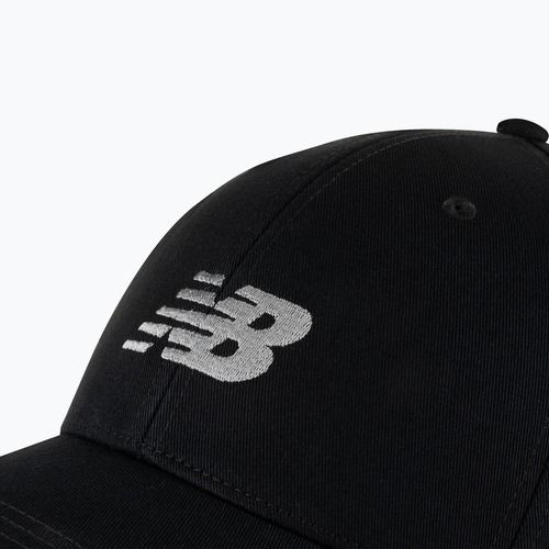 New Balance 6 Panel Structured Snapback cap nero
