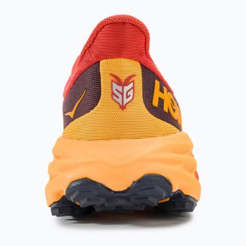 Scarpe da corsa da uomo HOKA Speedgoat 5 fiesta/giallo radiante