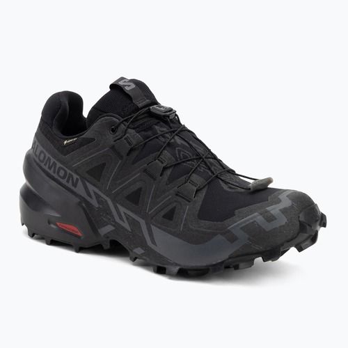 Scarpe da corsa da donna Salomon Speedcross 6 GTX nero/nero/phan