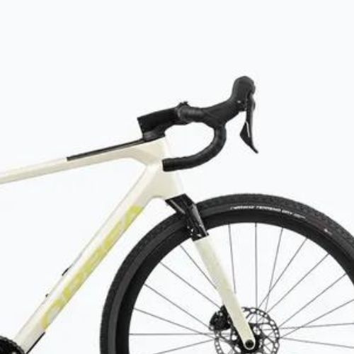 Orbea Terra M30 Team 2024 gravel bike bianco avorio/limone piccante