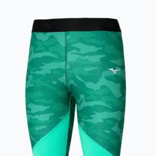 Leggings da corsa da donna Mizuno Virtual Body G3 Long atlantis