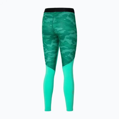 Leggings da corsa da donna Mizuno Virtual Body G3 Long atlantis