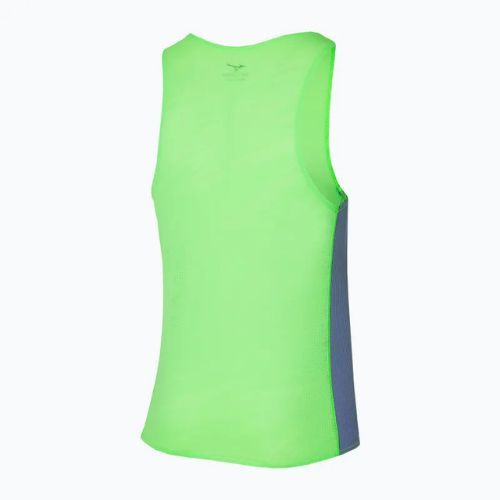 Canotta da running da uomo Mizuno Aero Tank verde chiaro