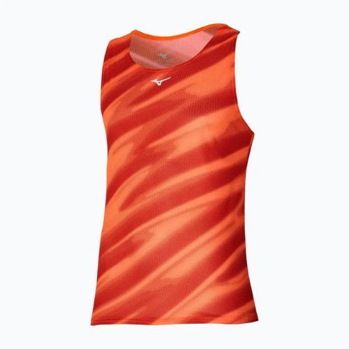 Canotta da running da uomo Mizuno DAF Graphic Tank mizuno soleil