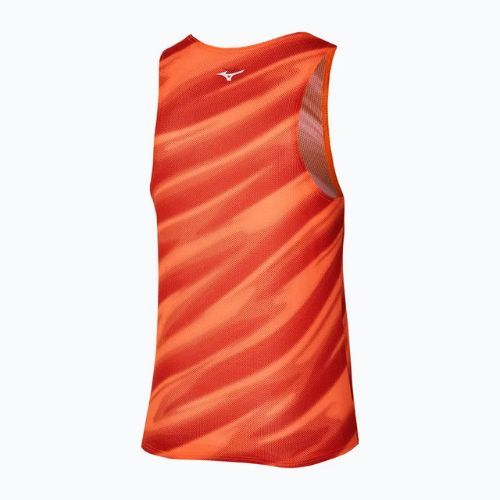 Canotta da running da uomo Mizuno DAF Graphic Tank mizuno soleil