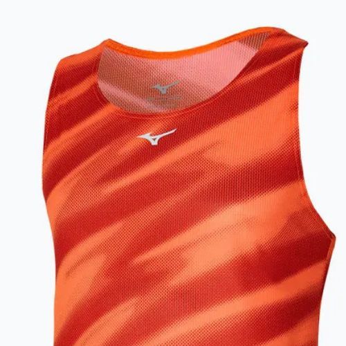Canotta da running da uomo Mizuno DAF Graphic Tank mizuno soleil