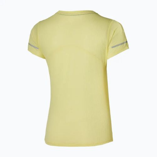Maglietta da corsa da donna Mizuno DryAeroFlow Tee giallo lime pallido