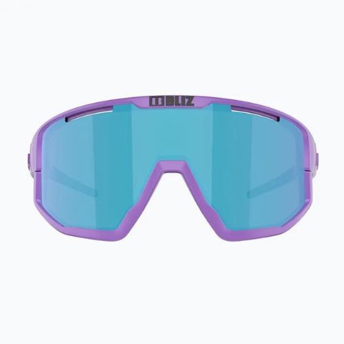 Occhiali da sole Bliz Fusion opachi viola/marrone/blu multi