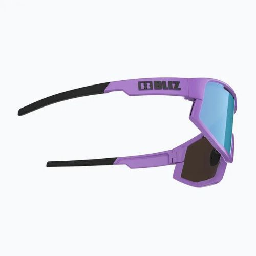 Occhiali da sole Bliz Fusion opachi viola/marrone/blu multi