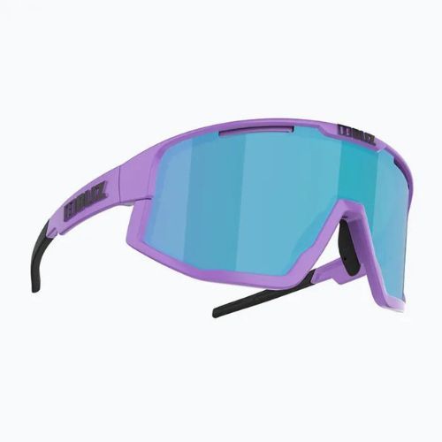 Occhiali da sole Bliz Fusion opachi viola/marrone/blu multi