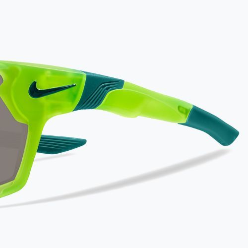 Occhiali da sole Nike Show X Rush opaco volt/cromo a specchio