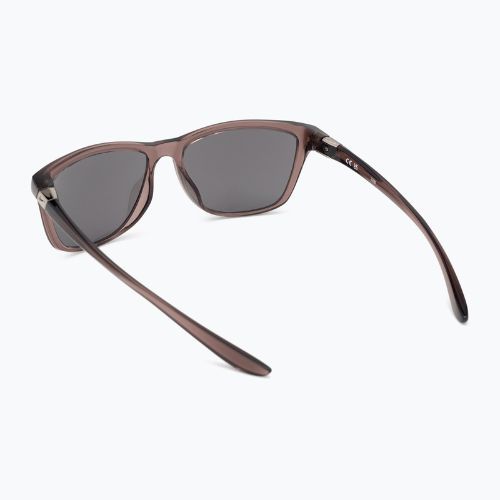 Occhiali da sole Nike City Icon da donna color malva fumé/grigio con flash argento